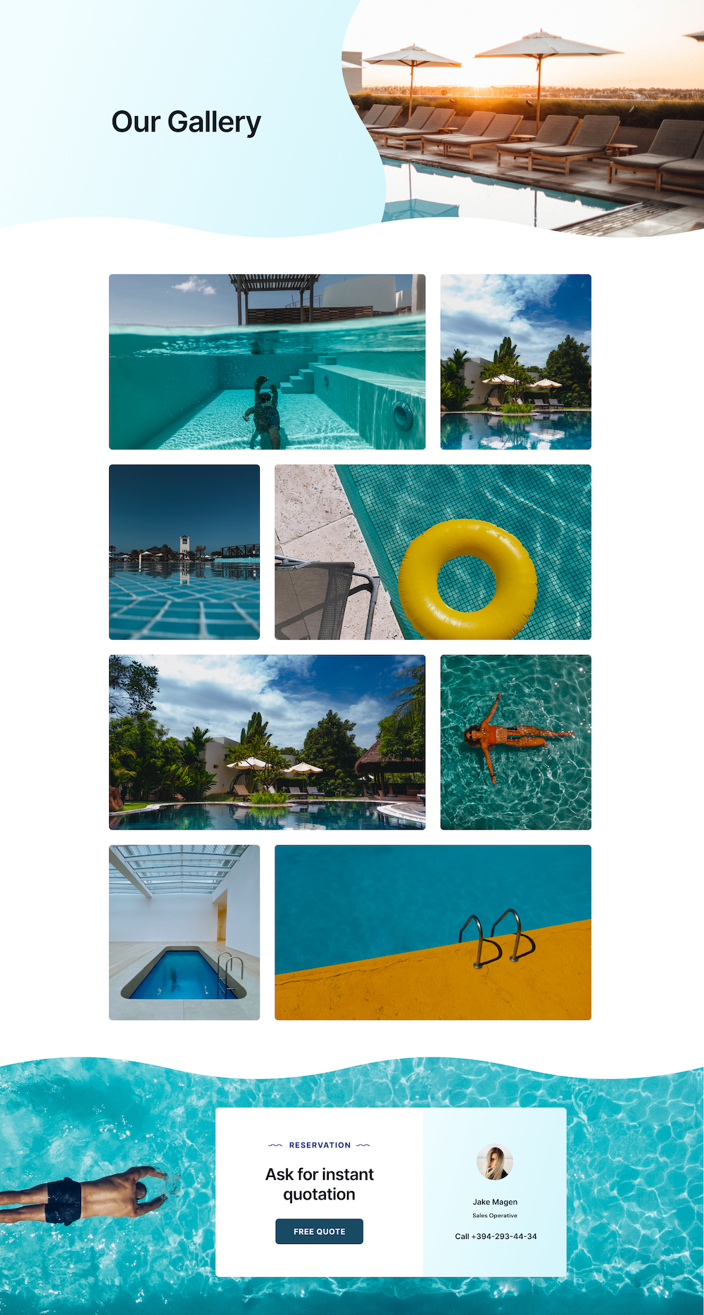 pool layout design free